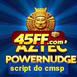 script do cmsp